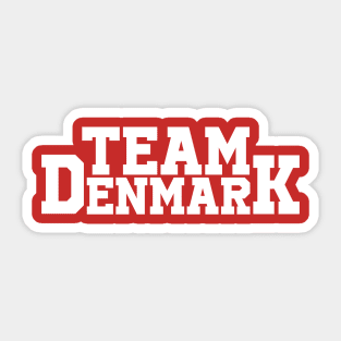 Team Denmark - Summer Olympics Sticker